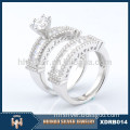 best quality customizable Turkish silver double ring